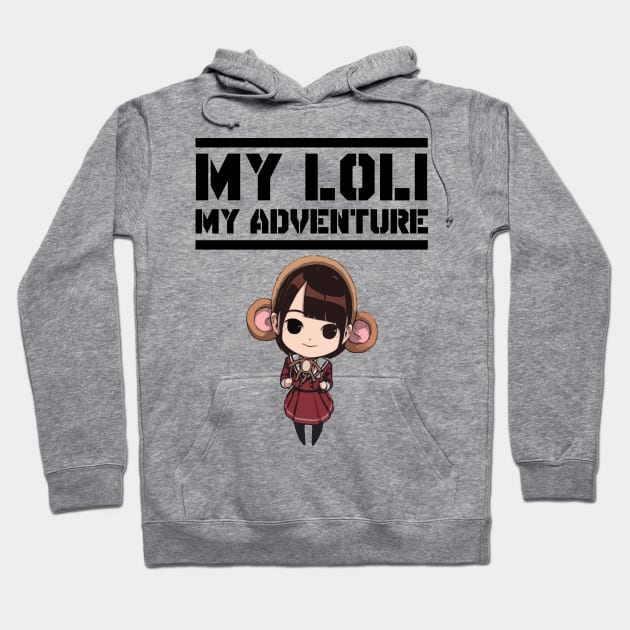 My Loli My Adventure 02 Hoodie by kaitokid